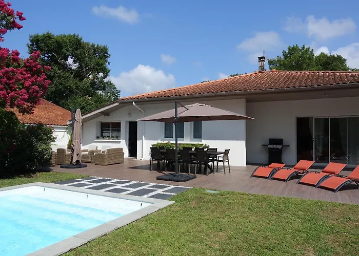 Classee 3 Etoiles, Piscine Chaufee 9x4, A 500m De La Surveillee Labenne